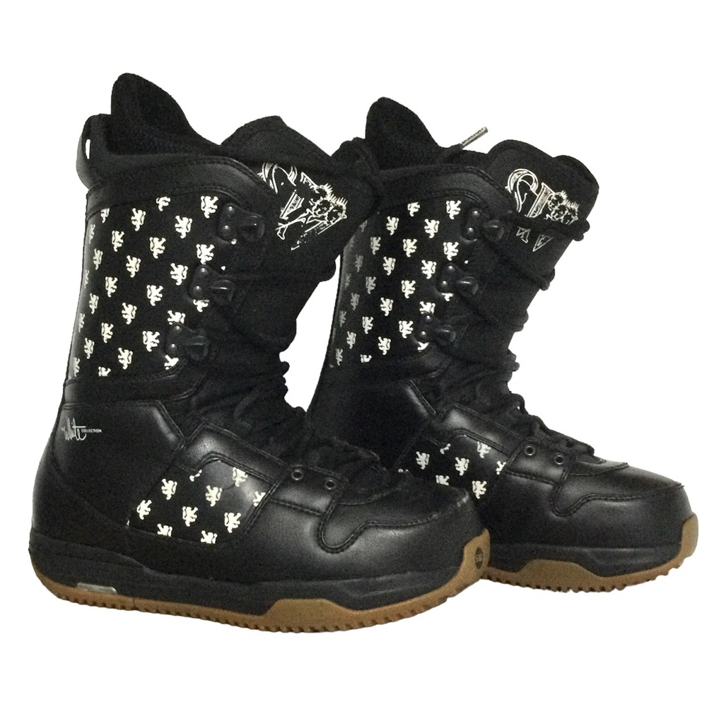 BURTON SHAWN WHITE Collection Black Snowboard Boots Mens 8
